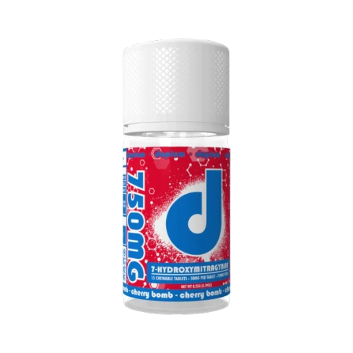 Dopium 7OH Cherry Bomb Kratom Extract Tablets 15ct 50mg